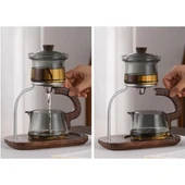 Otomatik Manyetik Borosilikat Demlik Seti thumbnail 2