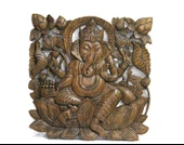 Ahşap Duvara Asmalı El Oyması Pano thumbnail 3