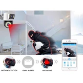 Çift Lensli Dış Mekan Wi-Fi Kamera thumbnail 5