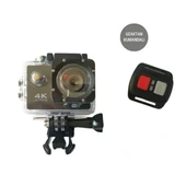 Kumandalı 4K Wi-Fi Aksiyon Kamerası thumbnail 1