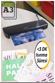 Laminasyon Makinesi 1 Adet Mapilam LM37 A3 Kişisel Ofis Sıcak Laminasyon Makinesi Fotoğraf Şeffaf Kaplama thumbnail 1