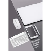 Beyaz Kablosuz Klavye Ve Mouse Seti thumbnail 5