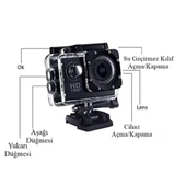 4K Su Geçirmez Wi-Fi Aksiyon Kamerası thumbnail 2