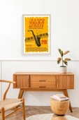 Jazz Ahşap Çerçeveli Tablo 17 x 23 thumbnail 2