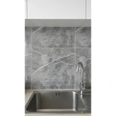 30x30 Antrasit Mermer Desenli Duvar Sticker thumbnail 2