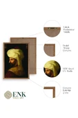 Fatih Sultan Mehmet Ahşap Çerçeveli Tablo 50 x 70 thumbnail 4