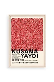 Yayoi Kusama Ahşap Çerçeveli Tablo 17 x 23 thumbnail 1