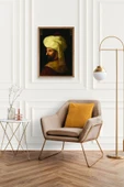 Fatih Sultan Mehmet Ahşap Çerçeveli Tablo 50 x 70 thumbnail 2