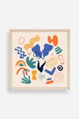 İllüstrasyon Ahşap Çerçeveli Tablo 50 x 50 thumbnail 1