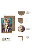 Atatürk Ahşap Çerçeveli Tablo 50 x 70 thumbnail 4
