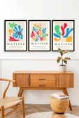 Matisse Üçlü Ahşap Çerçeveli Tablo 30 x 40 thumbnail 3