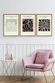 Modern Üçlü Ahşap Çerçeveli Tablo 40 x 60 thumbnail 2