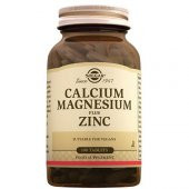 Solgar Calcium Magnesium Plus Zinc 100 Tablet - 1