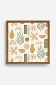 Yaprak Ahşap Çerçeveli Tablo 23 x 23 thumbnail 1