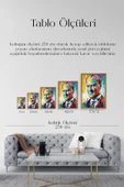 Atatürk Ahşap Çerçeveli Tablo 50 x 70 thumbnail 5