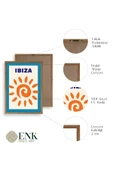 Ibiza Ahşap Çerçeveli Tablo 30 x 42 thumbnail 4