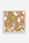 Çiçek Ahşap Çerçeveli Tablo 50 x 50 thumbnail 1