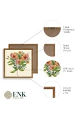 Çiçek Ahşap Çerçeveli Tablo 23 x 23 thumbnail 4