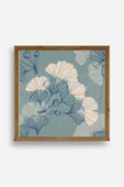 Çiçek Ahşap Çerçeveli Tablo 50 x 50 thumbnail 1