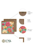 Çiçek Ahşap Çerçeveli Tablo 23 x 23 thumbnail 4