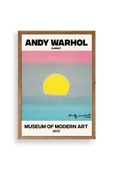 Andy Warhol Ahşap Çerçeveli Tablo 30 x 42 thumbnail 1