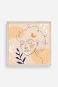 Kadın Ahşap Çerçeveli Tablo 23 x 23 thumbnail 1