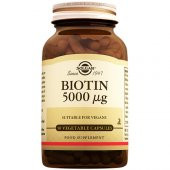 Solgar Biotin 5000 mcg 50 Kapsül thumbnail 1
