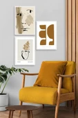 Modern Üçlü Ahşap Çerçeveli Tablo 23 x 30 thumbnail 3