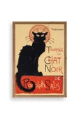 Chat Noir Ahşap Çerçeveli Tablo 17 x 23 thumbnail 1