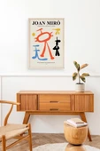Joan Miro Ahşap Çerçeveli Tablo 23 x 30 thumbnail 3