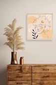 Kadın Ahşap Çerçeveli Tablo 23 x 23 thumbnail 2