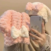 Mikrofiber Örgü Saç Kurutma Bone Havlu thumbnail 5