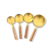 Ahşap Saplı Ölçü Kaşığı - 4'lü thumbnail 4