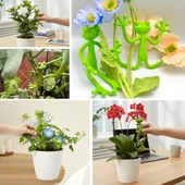 BUFFER® Kurbağa Şeklinde Bitki Sabitleyici - Bahçe ve İç Mekan Bitkileri İçin Dal ve Gövde Destek Aparatı, Çok Amaçlı Bitki Tutucu Klips thumbnail 4