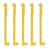 Sevimli Sarı Zürafa Boy Ölçüsü Sticker thumbnail 1