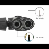 Yüksek Basınçlı Alüminyum Gümüş Renk Top Bisiklet Taşınabilir Hava Ayak Pompası thumbnail 3