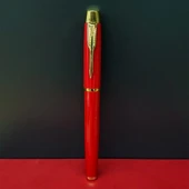 Metal Kırmızı Roller Kalem thumbnail 2