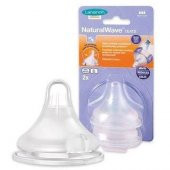 Lansinoh Natural Wave Biberon Emziği Orta Akışlı - 1