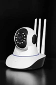 Wifi Kamerası Çift Yönlü Bebek Güvenlik Kamerası Gece Görüşlü thumbnail 2