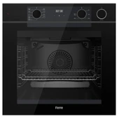 Ferre SilentArt&FryArt MUCA Sessiz Vitro. Elektrikli Siyah Ankastre Set (D086-SA + MS261 + QEP64CS) thumbnail 5