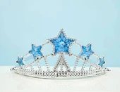 Plastik Kraliçe Prenses Tacı Çocuk Boy thumbnail 1