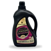 Worldchem Bitkisel Sıvı Çamaşır Deterjanı Siyahlar Için Konsantre 2 Lt thumbnail 2