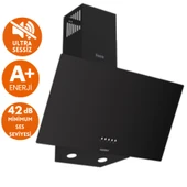 Ferre SilentArt&FryArt MICA Sessiz Vitro. Elektrikli Siyah Ankastre Set (D086-SA + MS261 + XE63MI ) thumbnail 2