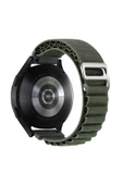 Watch 22mm KR410 Kumaş Kordon - Yeşil-(5796) thumbnail 2