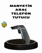360° Dönebilen Manyetik Araç Telefon Tutucu Sarsıntısız ve Şık Tasarımlı thumbnail 1