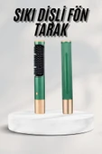 Düzleştirici Fırça Saç Düzleştirici Arada Fön Tarak Taşınabilir thumbnail 1