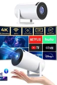 Taşınabilir Projeksiyon Ayaklı Projektör Android Uyumlu HDMI Girişli thumbnail 3