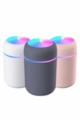 Humidifier LED Işıklı Mini Ortam Oda Kokusu Aromaterapi Buhardanlık thumbnail 2