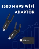 USB WiFi Adaptör – 1200 Mbps Hız thumbnail 1