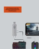 Bluetooth 5.3 Mobil Oyun Klavye Mouse Seti | FPS ve Battle Royale İçin thumbnail 3